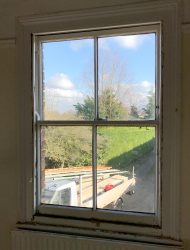 Nuneham Courtenay Farmhouse Oxfordshire Timber Sash Window