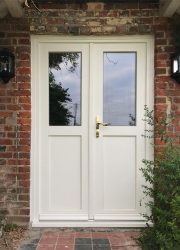 Wooden Front Door Nuneham Courtenay Oxfordshire