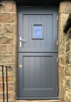 Charcoal Grey Timber Stable Door