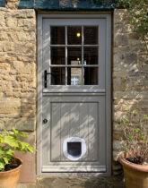 Grey Timber Stable Door