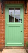 Pale Green Timber Stable Door