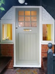 New Engineered Timber Casement Windows and Front Door, Aldershot, Berkshire After