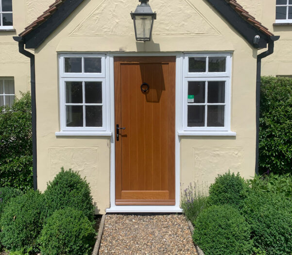 New Hardwood Front Door Hardwood Front Door, Good Easter, Chelmsford