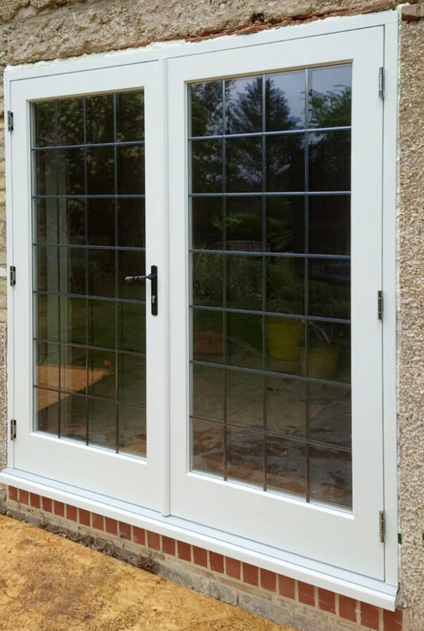 New Timber French Doors and Casement Window Cambridge