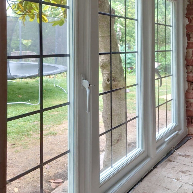 New Timber French Doors and Casement Window Cambridge