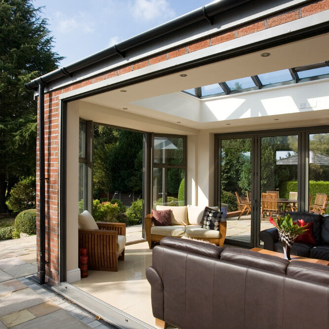 Contemporary Aluminium Orangery