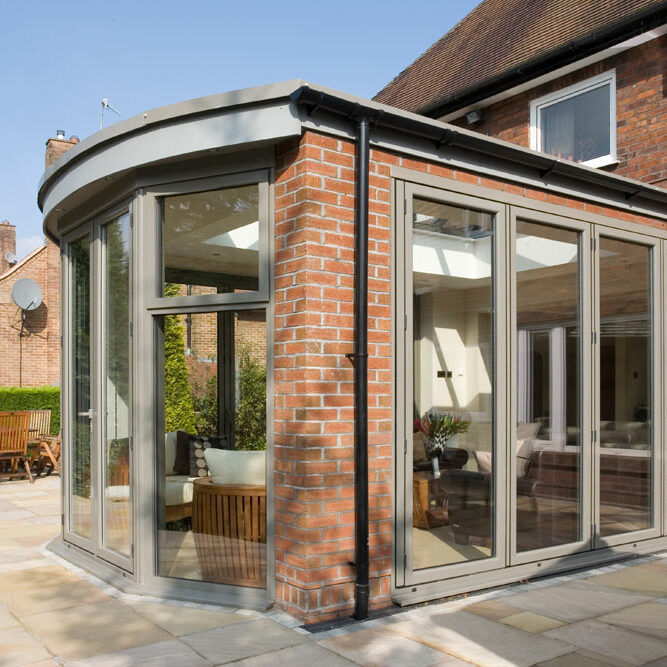 Contemporary Aluminium Orangery