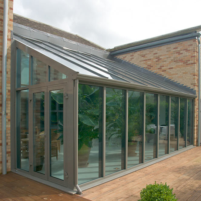Contemporary Aluminium Conservatory