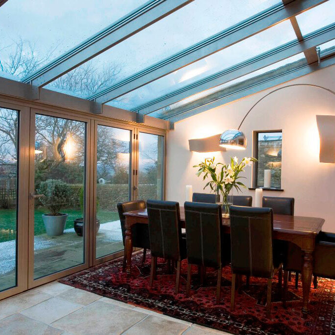 Contemporary Aluminium Conservatory
