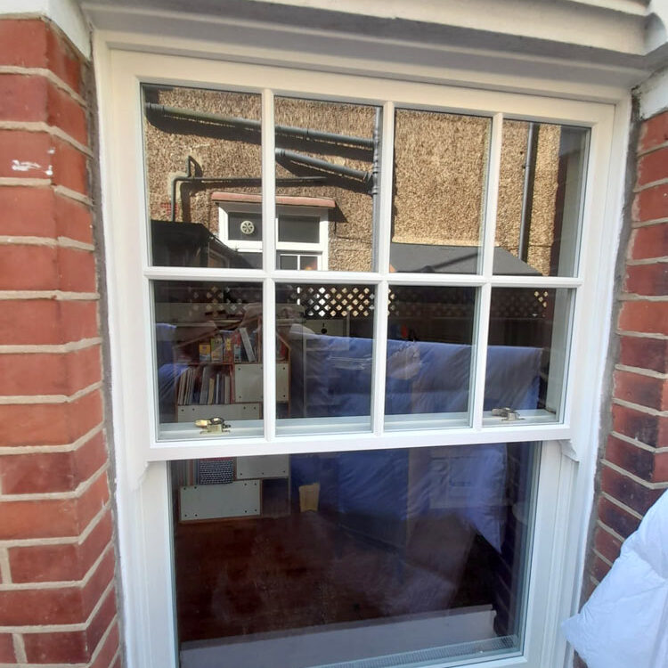 After 3 Exterior Sash Window. Woodcraft Windows