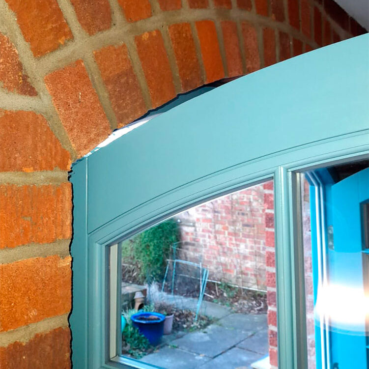Timber Double Doors Hopperton North Yorkshire - After Installation