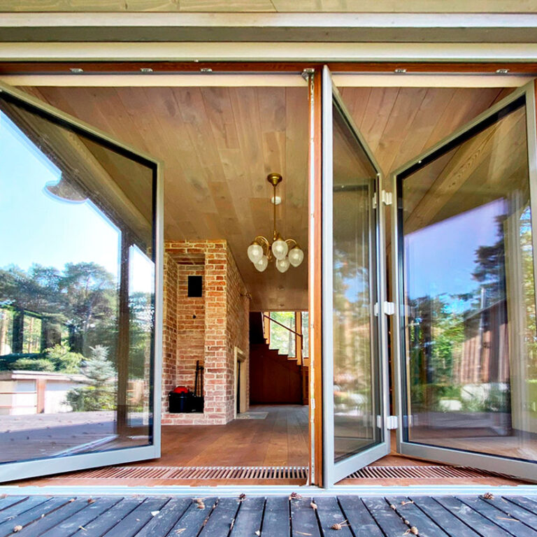 AluClad Bifold Doors - Exterior