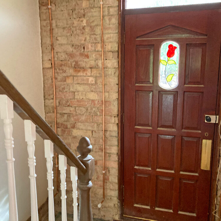 Timber Front Door Chesham. Woodcraft Windows.