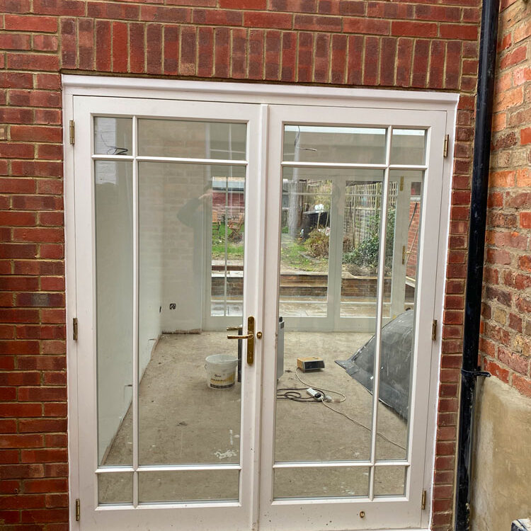 Timber Bifold Doors Iffley Oxford. Woodcraft Windows.