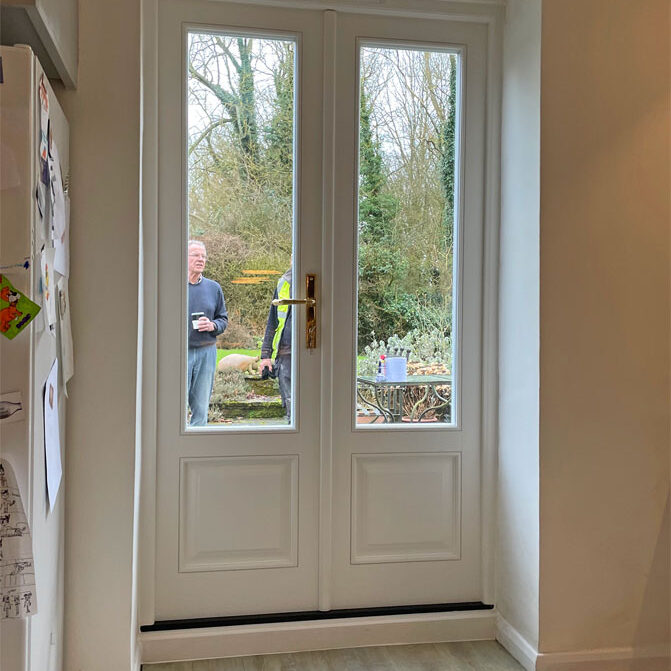French Doors Buntingford. Woodcraft Windows.