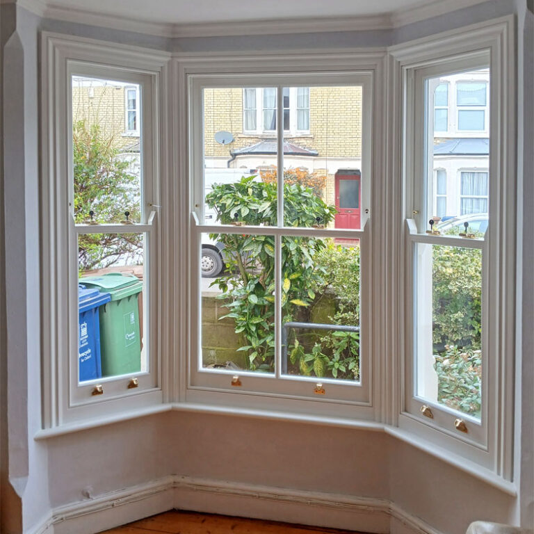Bay Sash Windows, Oxford. Woodcraft Windows