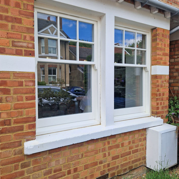 Replacement Box Sash Windows, Wolvercote. Woodcraft Windows