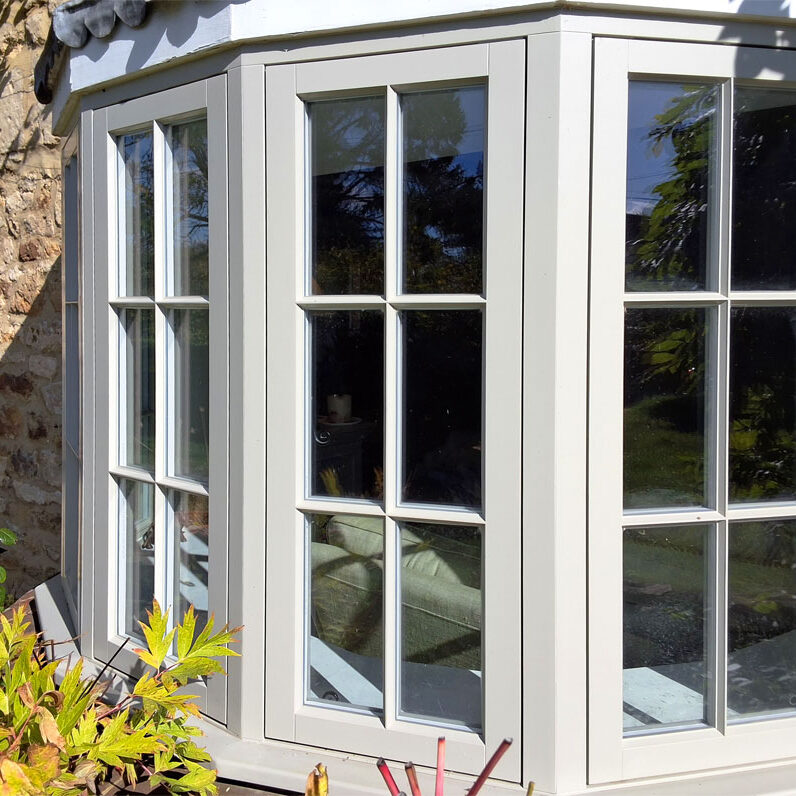 Bay Windows, Casement Windows and French Doors, Beckley, Oxford. Woodcraft Windows.