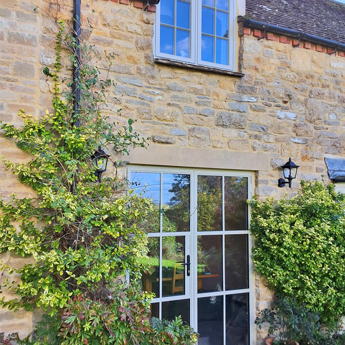 Bay Windows, Casement Windows and French Doors, Beckley, Oxford. Woodcraft Windows.