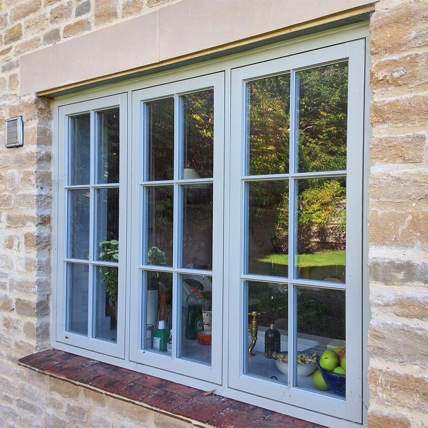 Bay Windows, Casement Windows and French Doors, Beckley, Oxford. Woodcraft Windows.