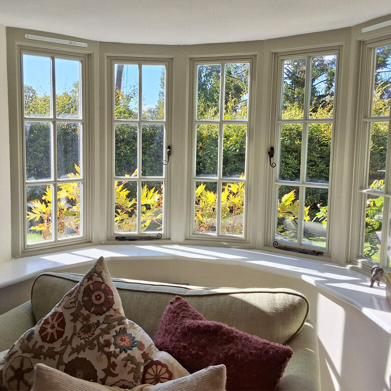 Bay Windows, Casement Windows and French Doors, Beckley, Oxford. Woodcraft Windows.