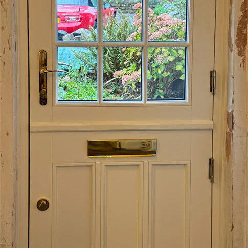 Front Stable Door and Rear Door with Fanlight, Leeds. Woodcraft Windows