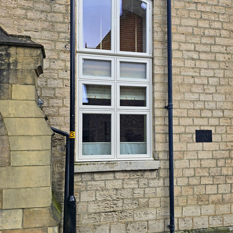 Triple Feature Window Replacement, Ripon, Yorkshire. Woodcraft Windows