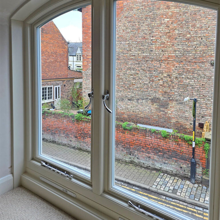 Triple Feature Window Replacement, Ripon, Yorkshire. Woodcraft Windows