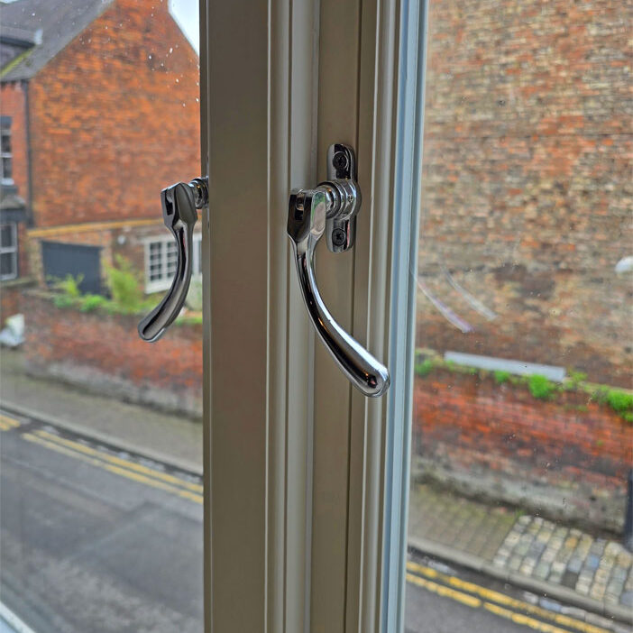 Triple Feature Window Replacement, Ripon, Yorkshire. Woodcraft Windows