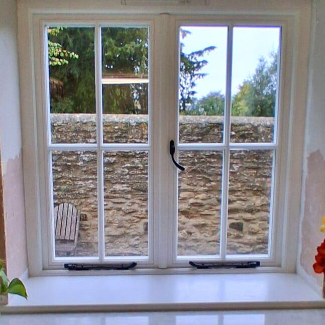Bespoke Timber Windows and Front Door, Buckland, Faringdon. Woodcraft Windows