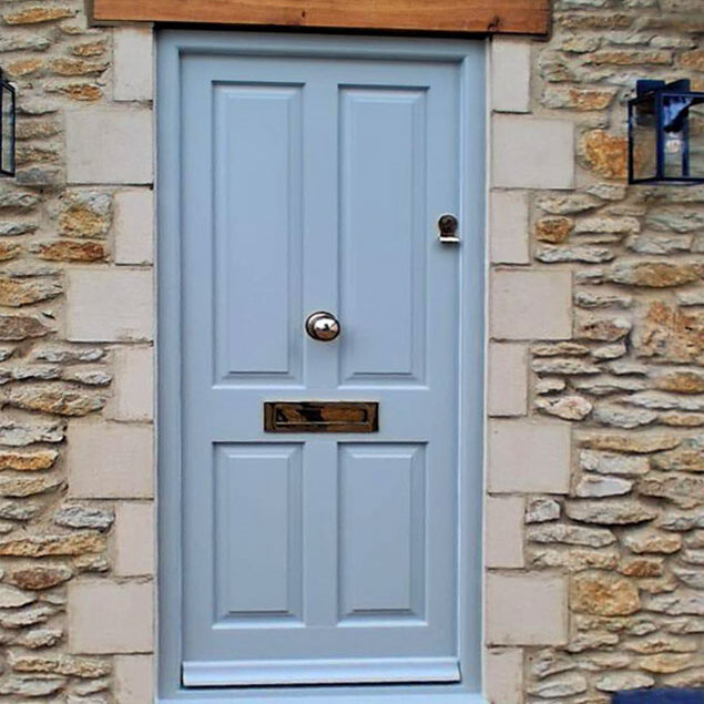 Bespoke Timber Windows and Front Door, Buckland, Faringdon. Woodcraft Windows