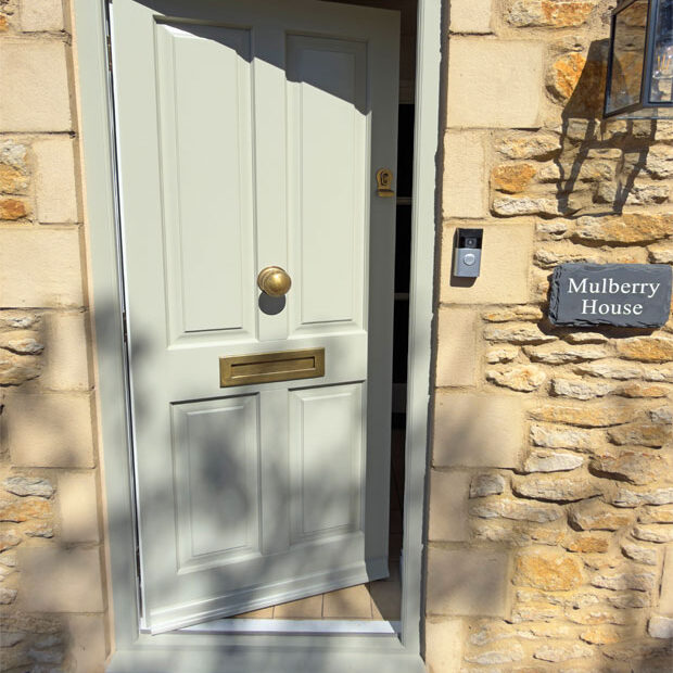 Bespoke Timber Windows and Front Door, Buckland, Faringdon. Woodcraft Windows