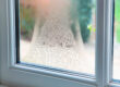 Condensation on the inside of a bedroom window