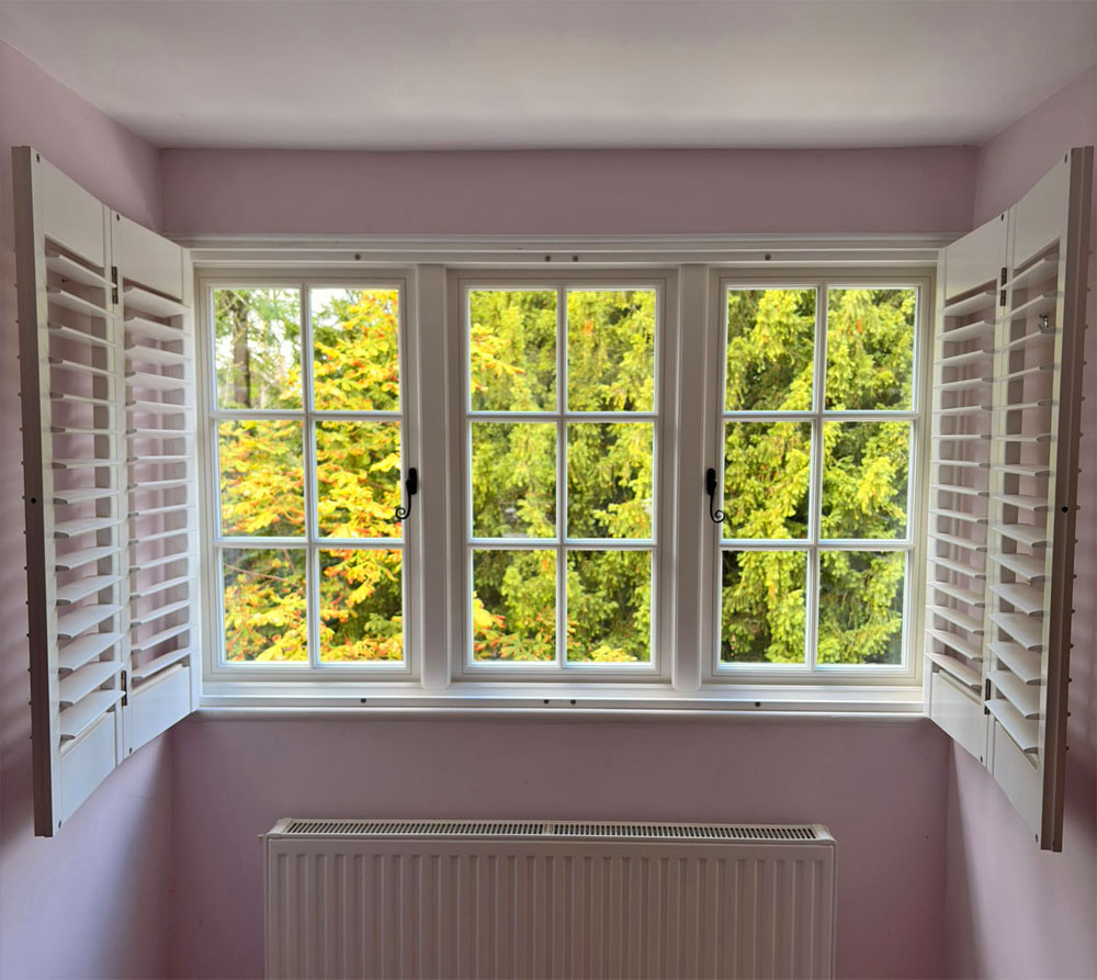 New dormer casement windows, interior Bespoke Timber Casement Windows, High Wycombe. Woodcraft Windows